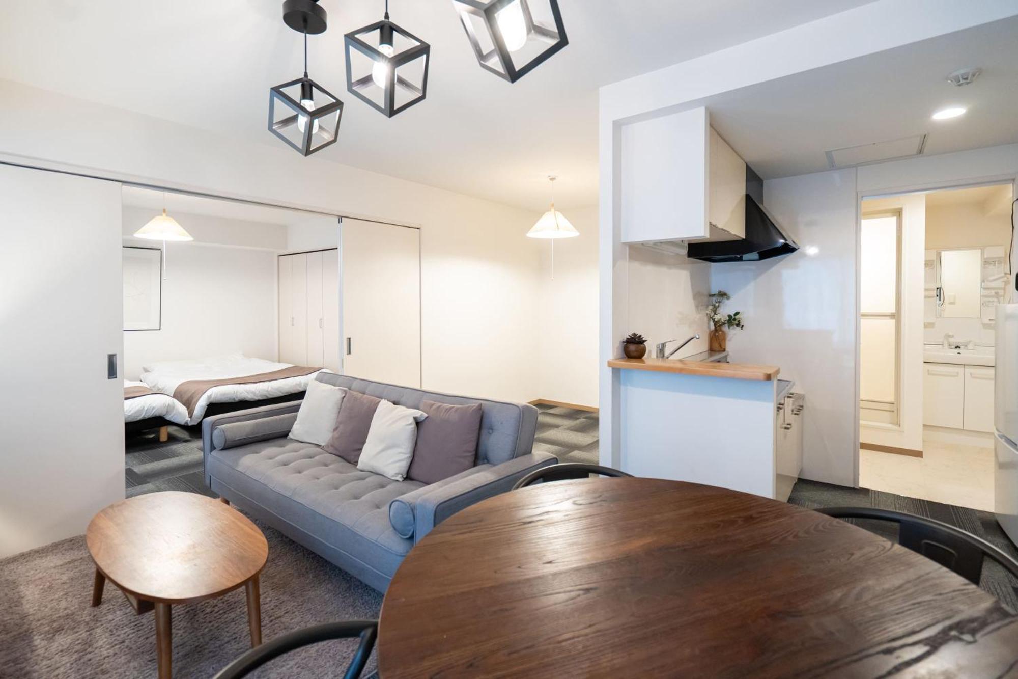 Ferienwohnung Tsubaki Garden Sapporo Zimmer foto