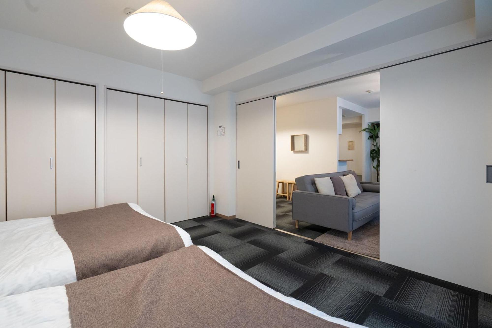 Ferienwohnung Tsubaki Garden Sapporo Zimmer foto