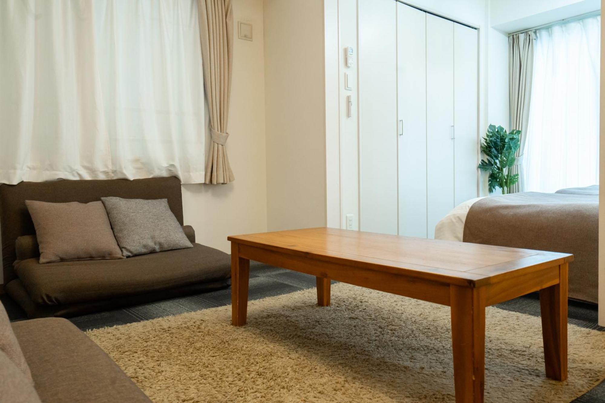 Ferienwohnung Tsubaki Garden Sapporo Zimmer foto